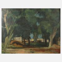 Josef Pieper, Sommerliche Parklandschaft111