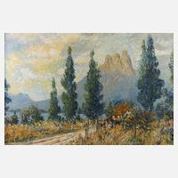 André Poirson, Südfranzösische Sommerlandschaft111