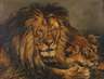 J. Pritchard, Ruhende Löwen