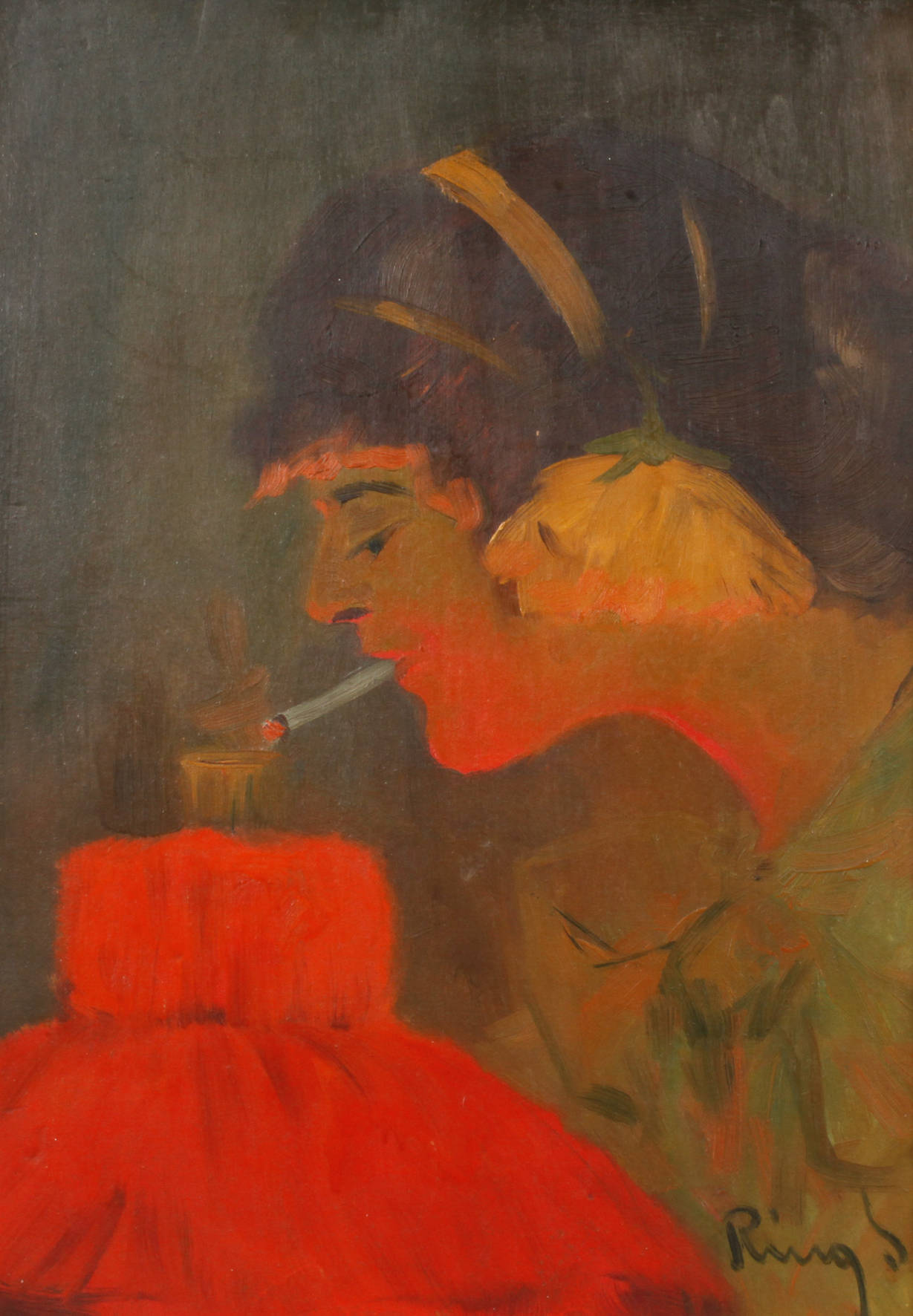 Ring, Die Zigarette am Abend