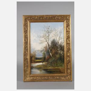 B. Rolin, Jäger am See