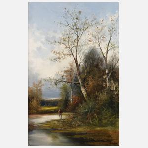 B. Rolin, Jäger am See