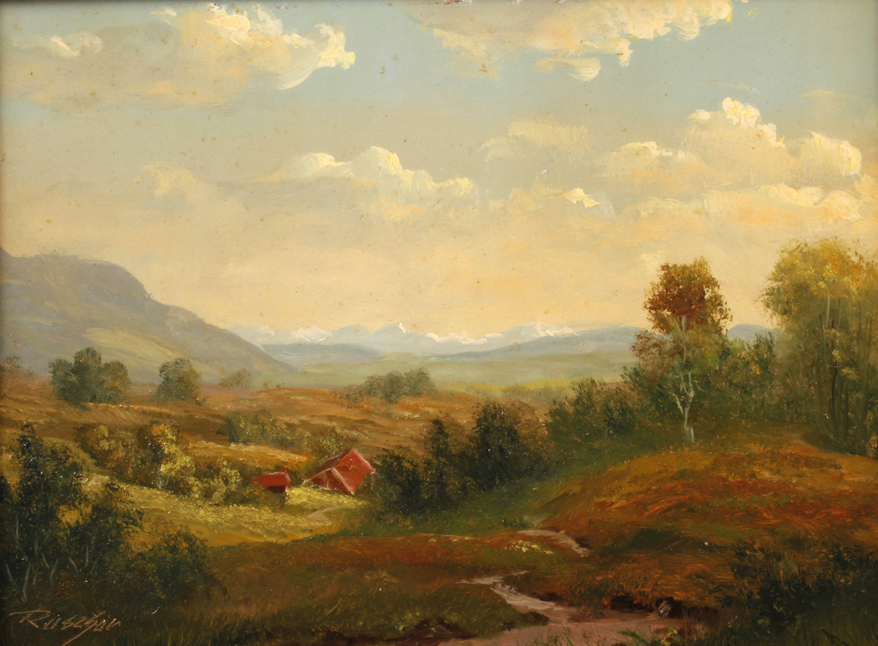 Reinhold Ruscher, Voralpenländische Idylle