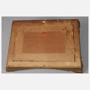 A. Schneegott, Baumallee mit Wehrturm