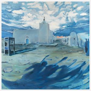 Saxana N. Schötschel, ”Blaue Stunde in Mellita”