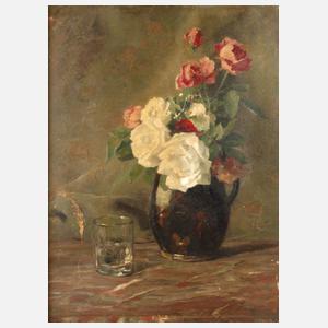 Prof. Lothar Freiherr von Seebach, Rosenstilllleben