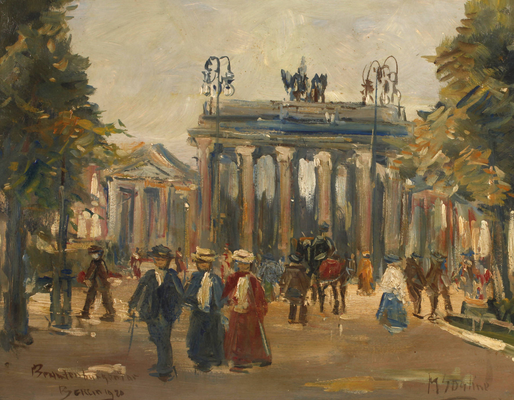 Michel Soutine, Am Brandenburger Tor