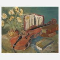 S. Stinus, Stillleben mit Geige111