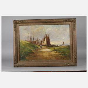 Alfons Verstraeten, Holländische Küstenszene