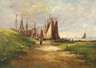Alfons Verstraeten, Holländische Küstenszene