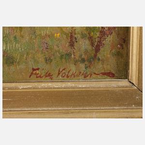 Fritz Volkers, Pferde auf Koppel