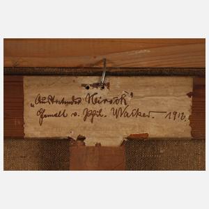 Phil. Wacker, ”Austretender Hirsch”