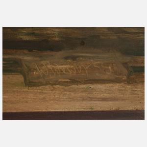 Willi Wewer, Ländliche Idylle mit Bauernwirtschaft