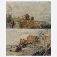 Ch. Widmann, Paar Küstenlandschaften111