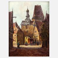 K. Winkler, Ansicht Rothenburg ob der Tauber111