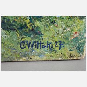 Carl Wittek, Besigheim im morgendlichen Licht