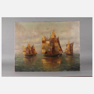 Carl Wittek, Besigheim im morgendlichen Licht