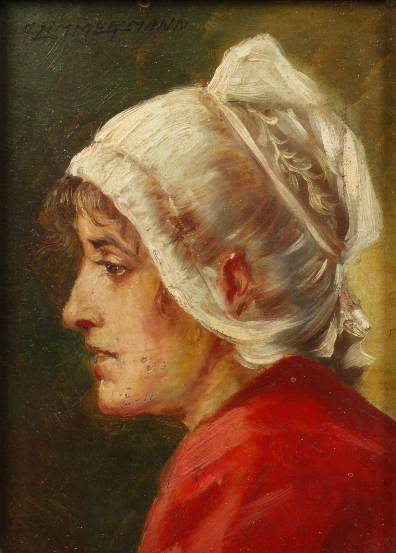 A. Zimmermann, Junge Bäuerin