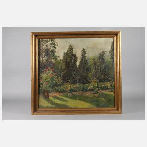 Sommerliche Parklandschaft