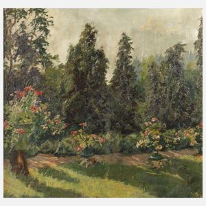 Sommerliche Parklandschaft