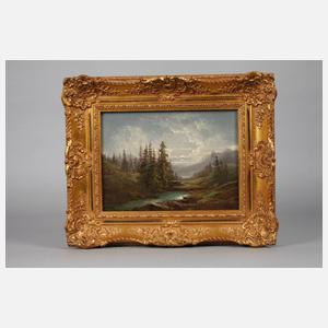 Abendstimmung im Gebirge