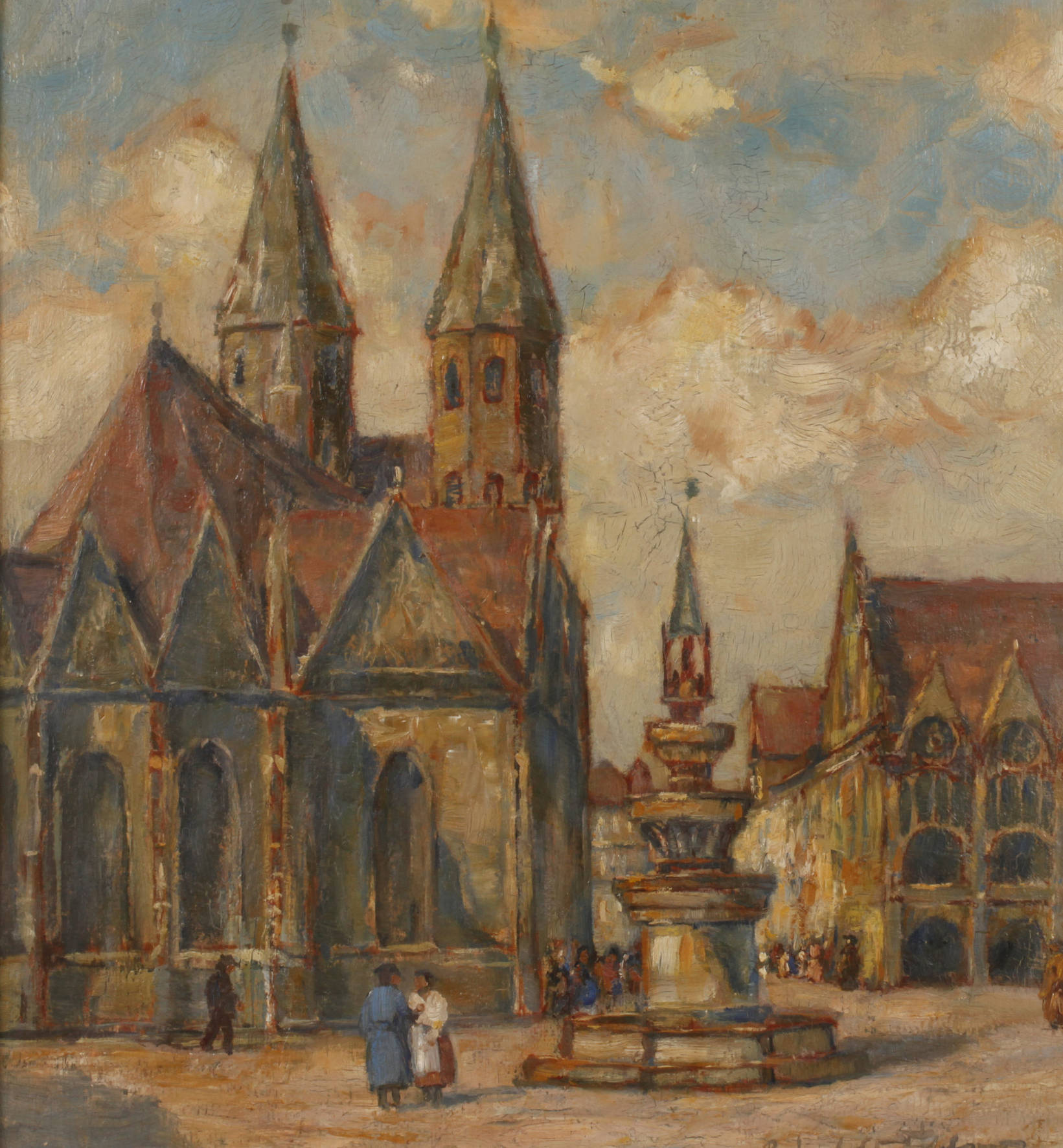 Der Altstadtmarkt in Braunschweig