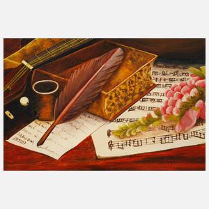 Stillleben mit Mandoline