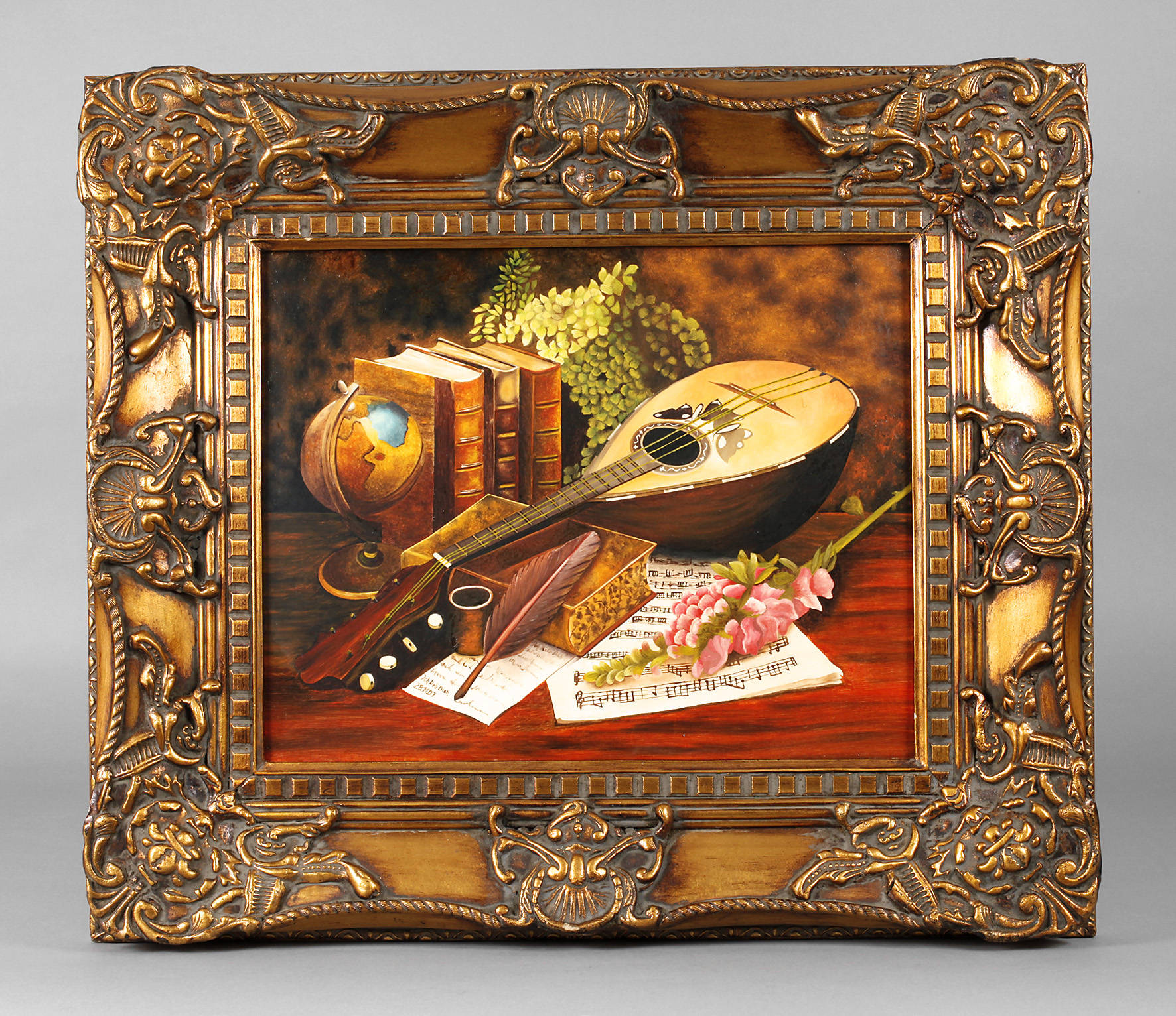 Stillleben mit Mandoline