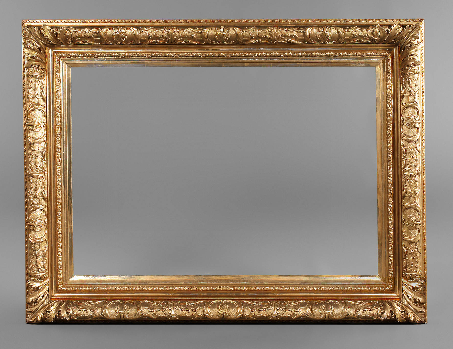 Großer Gründerzeitgoldstuckrahmen