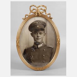 Ovale Goldstuckleiste