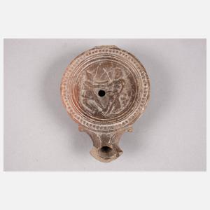 Römische Bildlampe, Odysseus und Polyphem