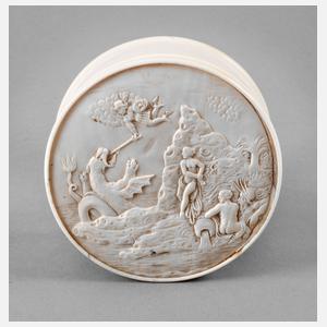 Barocke Elfenbeindose