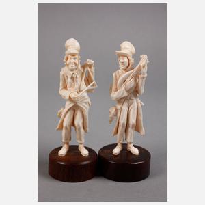 Figürliche Elfenbeinschnitzereien