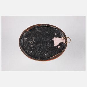 Elfenbeinminiatur Biedermeier
