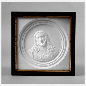 Stukkorelief Verklärung Christi