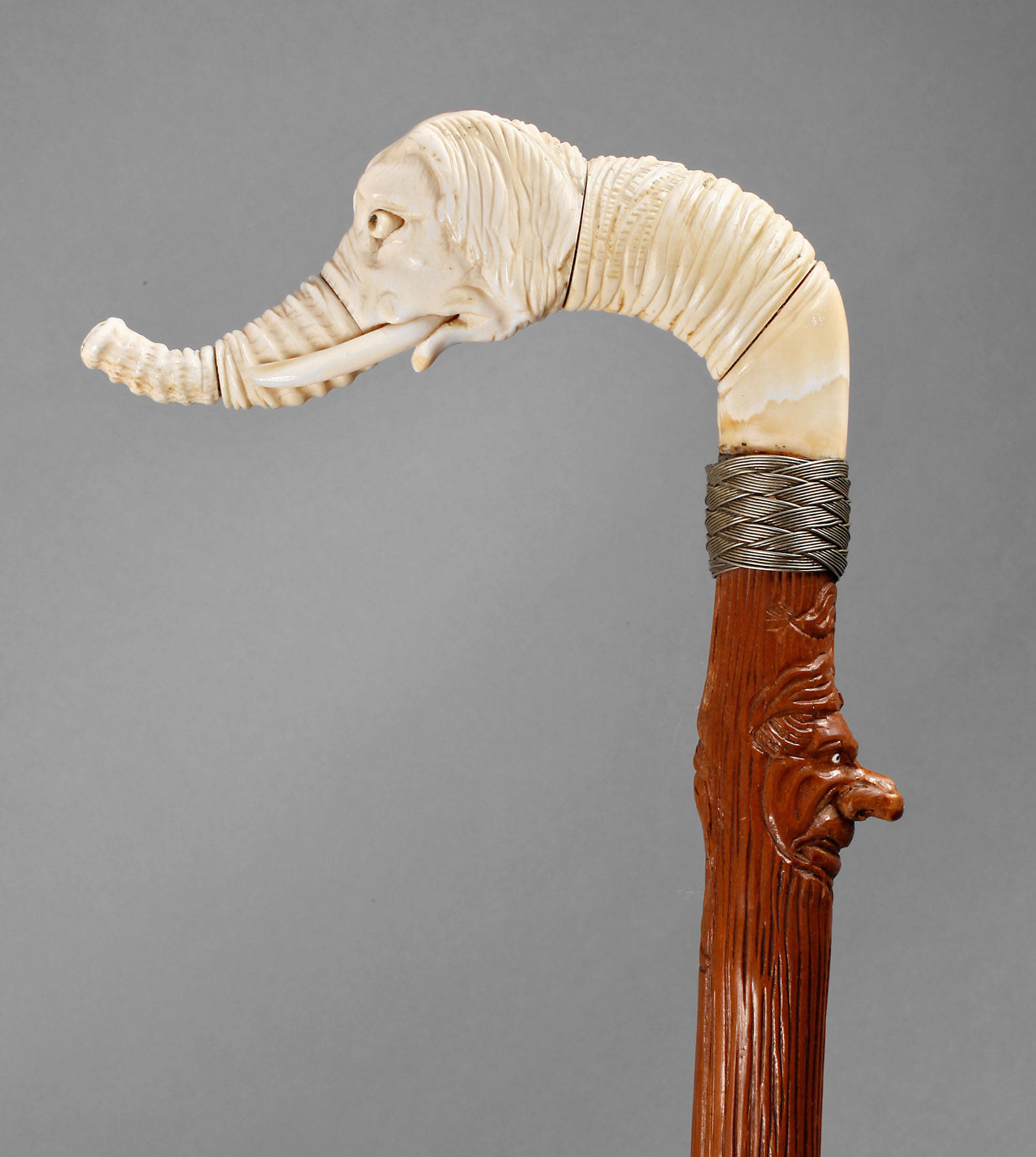 Spazierstock Elfenbein