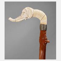 Spazierstock Elfenbein111