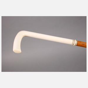 Flanierstock Elfenbein
