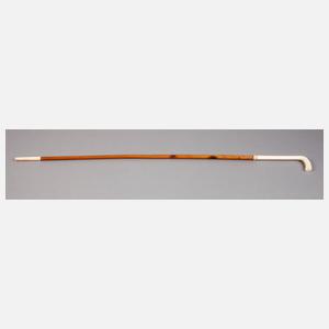 Flanierstock Elfenbein