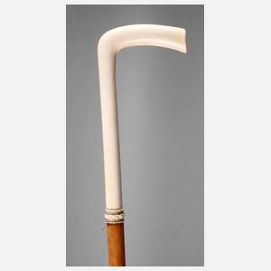 Flanierstock Elfenbein