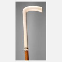 Flanierstock Elfenbein111