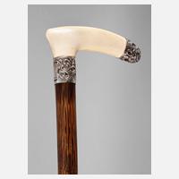 Spazierstock Elfenbein111