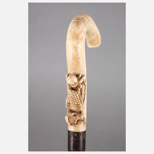 Jagdlicher Spazierstock