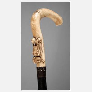 Jagdlicher Spazierstock