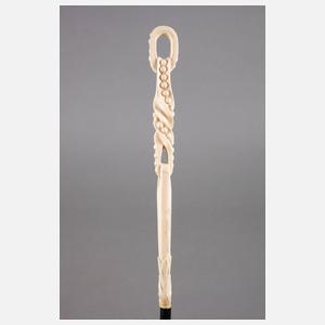 Flanierstock Elfenbein