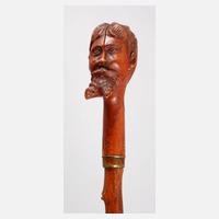 Geschnitzter Spazierstock111