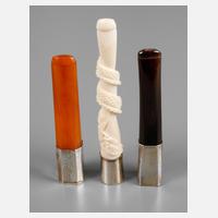 Drei Zigarettenspitzen111