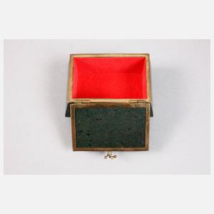 Kleine Schatulle Serpentin