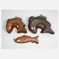 Drei Kupferformen111