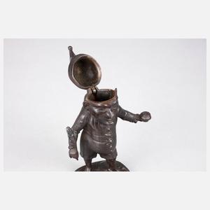 Figürlicher Kienspanhalter